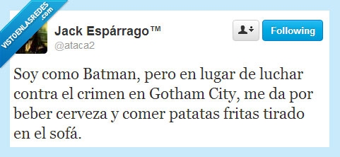 batman,gotham city,crimen,sofá,cerveza