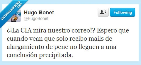 precipitada,mails,alargamiento,conclusión,cia