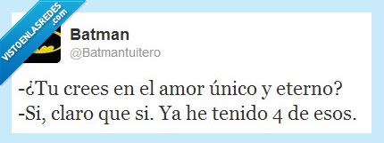 363229 - Amor único y verdadero por @Batmantuitero