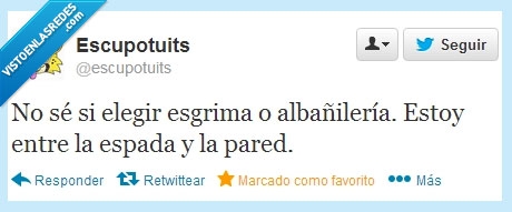 pared,espada,albañilería,esgrima