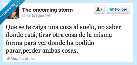 tontaco,ambas,perder,caer,tirar