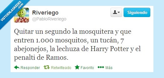 mosquitera,mosquitos,abejonejo,harry potter,penalti,ramos