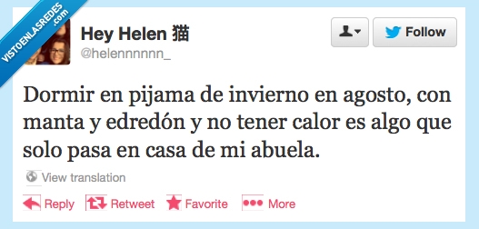 mantas,frío,abuela,casa,twitter