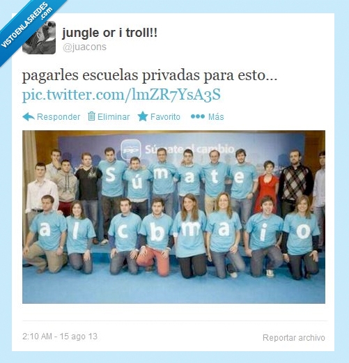 escuelas privadas,fail,cambio,cbmaio,juventudes pp,letras,orden