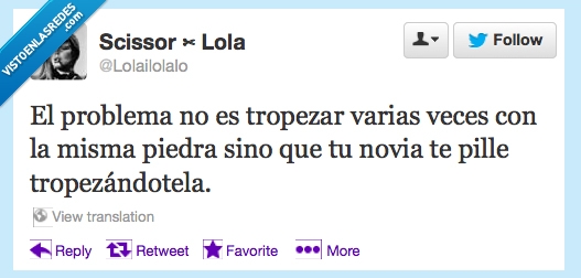 problema,tropezar,varias veces,piedra,novia,pille