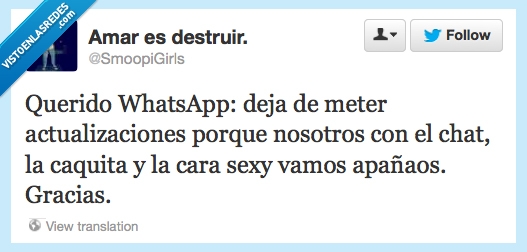 WA,actualizaciones,caquita,cara,seductora,mirar,whatsapp