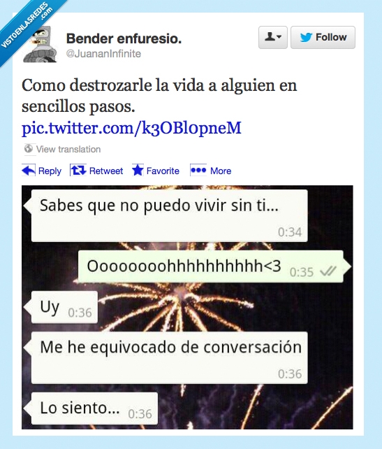 como,destrozar,vidas,vivir,sin ti,frienzone,equivocado,conversacion