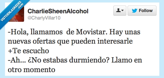 Me cago en las compañías telefónicas,Jazztel,Telefónica,Joder,Siesta,Despertar,Llamar