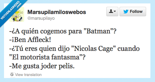 batman,ben affleck,motorista fantasma,nicolas cage,joder,peli