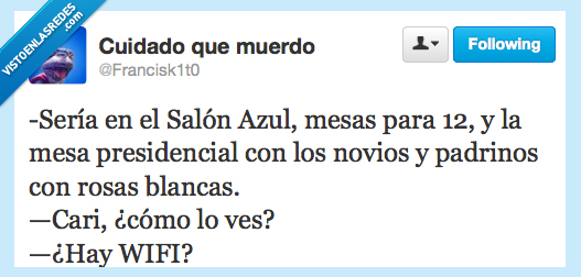 mesa,padrino,novio,preparar,boda,wifi