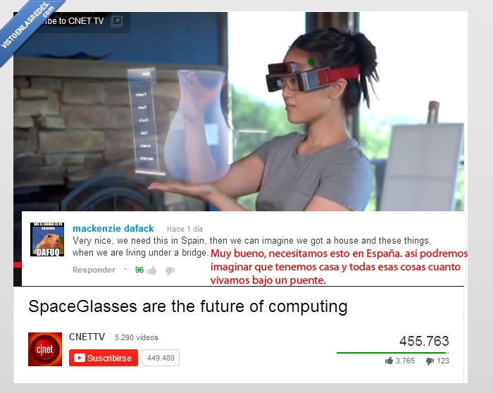 youtube,puente,casa,realidad aumentada,comentario,españa,crisis
