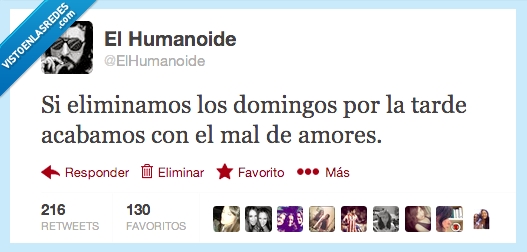 mal de amores,sofa,amor,domingo,twitter