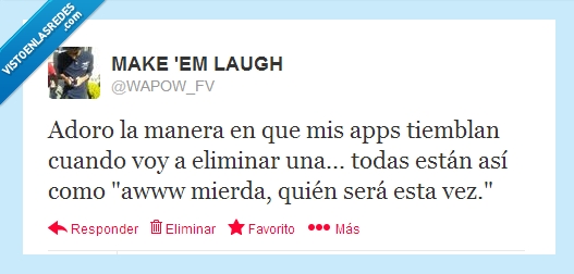 iPhone,apps,eliminar,miedo,morir