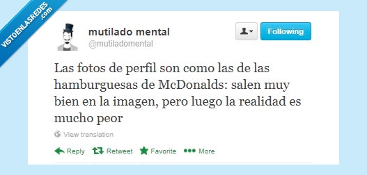 poco sano,mierda,ogro,hamburguesa,guapa,avatar,perfil