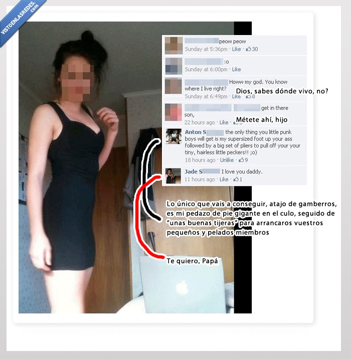 piropo,vestido,foto,defender,niña,hija,padre