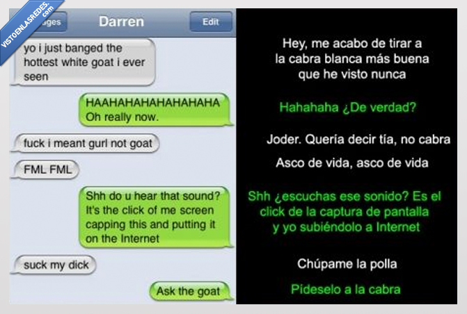 girl,chica,cabra,autocorrector,goat