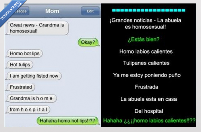 labios calientes,homosexual,abuela,hospital,salir,frustrated