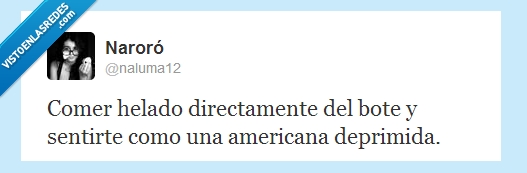 twitter,comer,helado,bote,americana,deprimida,naluma12