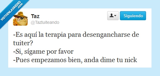 twitter,terapia,dejar,sígame,empezar,nick