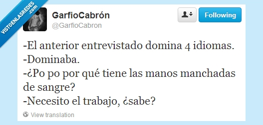 matar,jefe,entrevistado,entrevista,manos,competencia,manchar,sangre