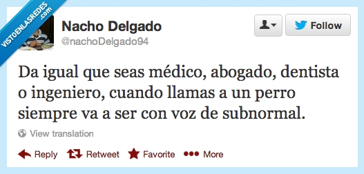 subnormal,de,voz,perro,llamar