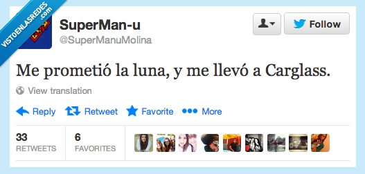 amor,coche,prometer,luna,carglass,qué pasa Joseba coleguiiiii