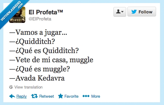 avada kedavra,Harry Potter,Quidditch,Muggle