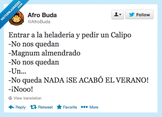 Verano,Helado,Depresión,Fin,Septiembre