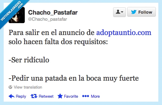 guantazo a mano abierta,hipster,sexista,patada en la boca,anuncio,adoptauntio