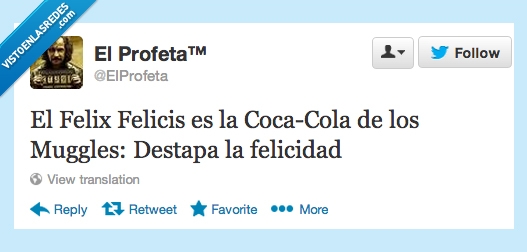 Felix Felicis,Muggle,Harry Potter,Coca Cola
