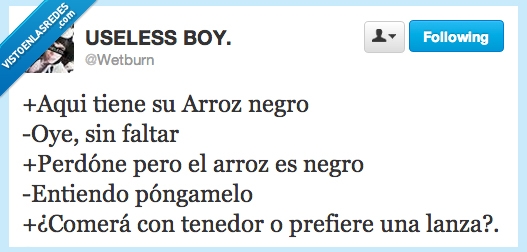 lanza,negro,arroz,wetburn,twitter
