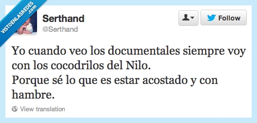 documental,acostado,hambre,Cocodrilos,Nilo,Twitter