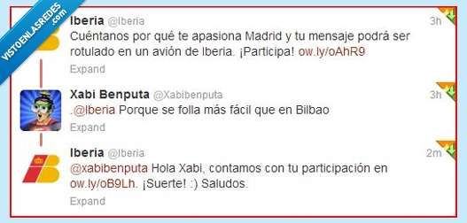 366429 - Apúntatela bien, @Iberia, que @xabibenputa tiene toda la razón