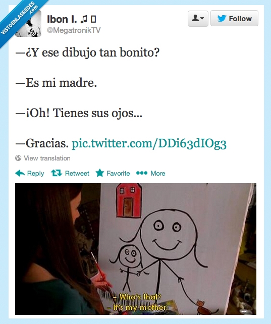 chica,artista,ojos,madre,dibujo,palo,fatal,no es otra estúpida película americana