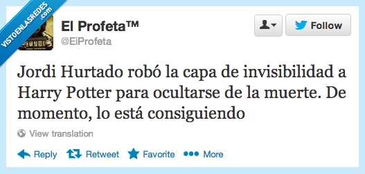 esconder,Harry Potter,muerte,Capa de invisibilidad,Jordi Hurtado