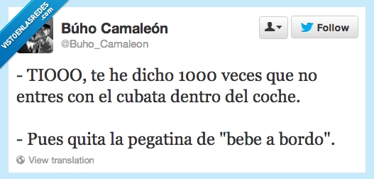 beber,cubata,bebe a bordo,bebe