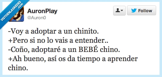 hablar,idioma,adoptar,bebe,chino,aprender