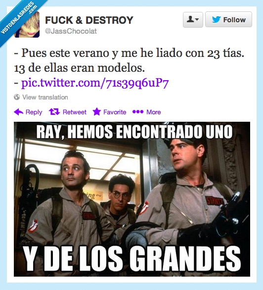 tia,Ray,Ghostbusters,Fantasmas,liar,No se lo cree ni el,modelo