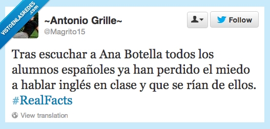 ana botella,ingles,madrid2020,miedo,hablar,verguenza