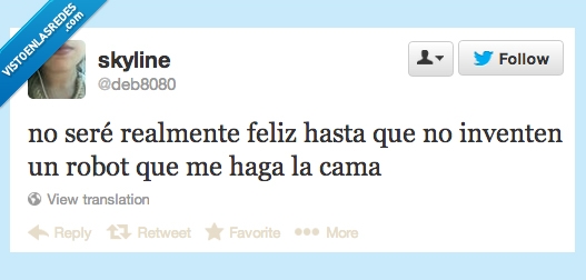 ser,feliz,robot,cama,realmente,vago,vaga,pereza