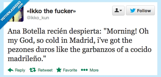 ingles,cocido,garbanzo,pezones,dias,buenos,Ana botella