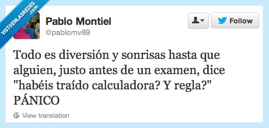 regla,calculadora,locura,suicidios,exámenes