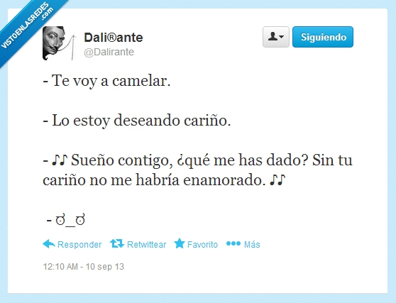 camela,novia,cantar,dalirante,sueño contigo,camelar