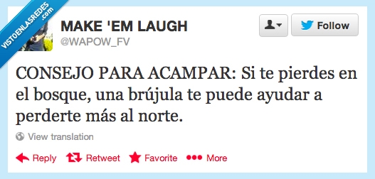 perdido,norte,campistas,acampar,brújula