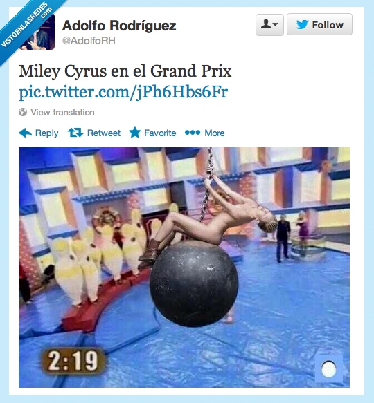 Videoclip,Grand Prix del Verano,Miley Cyrus,Los Bolos,Parodia