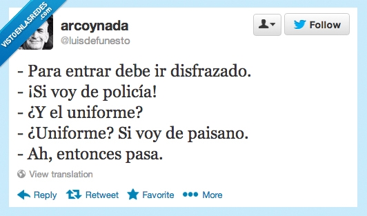 pasar,paisano,policía,disfraz,fiestas,entrar