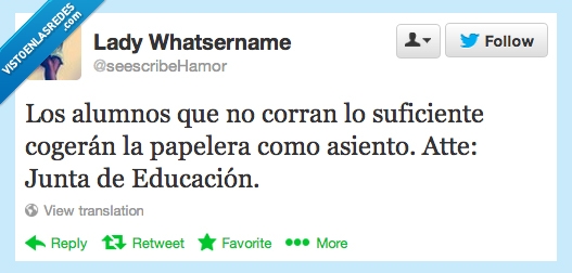 sillas,papelera,alumnos,clase,correr,educación