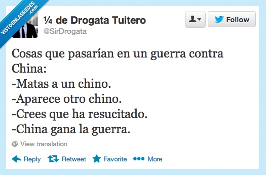 cuarto milenio,miedo,resucitar,Chinos,Twitter,Ganar,China,Guerra,mismo