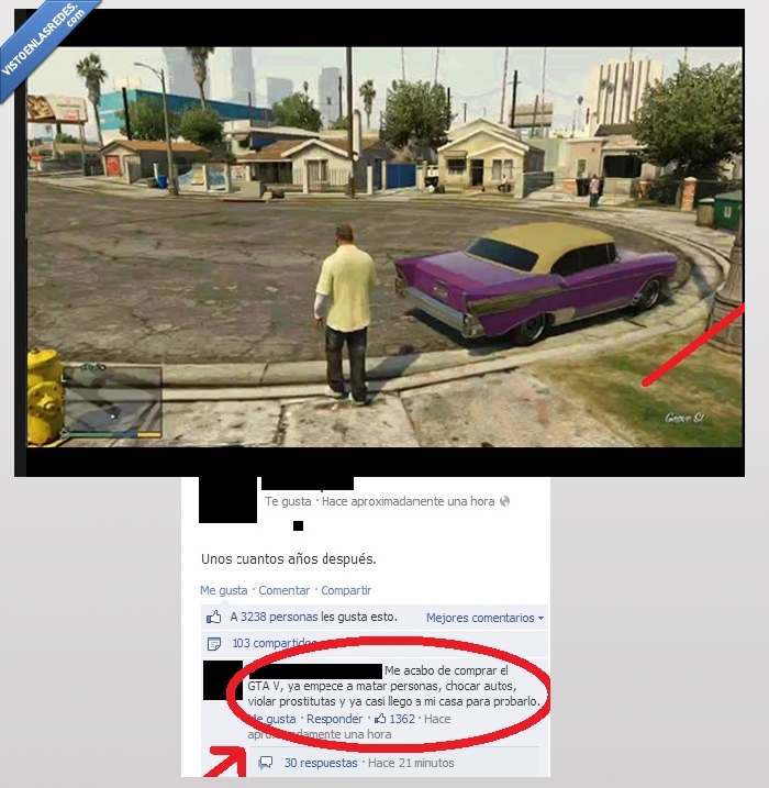 comentario,pagina,yo tambien hubiera hecho lo mismo,me urge comprarlo,videojuego,gta v,nuevo