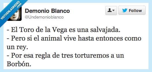 twitter,toro,rey,borbon